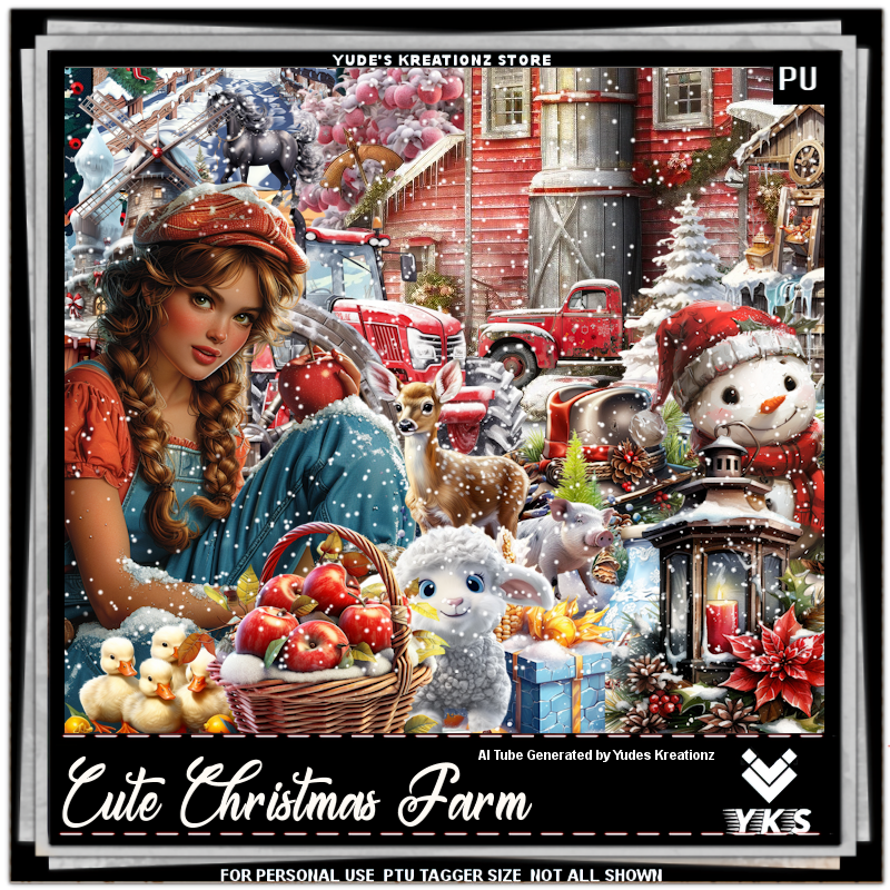 (image for) YKS-Cute Christmas Farm
